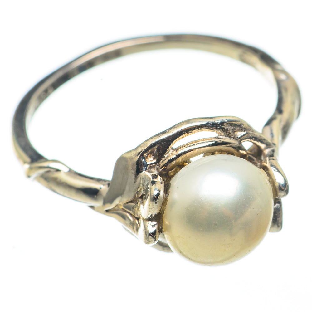 Cultured Pearl Rings handcrafted by Anasilvercos - RING68502