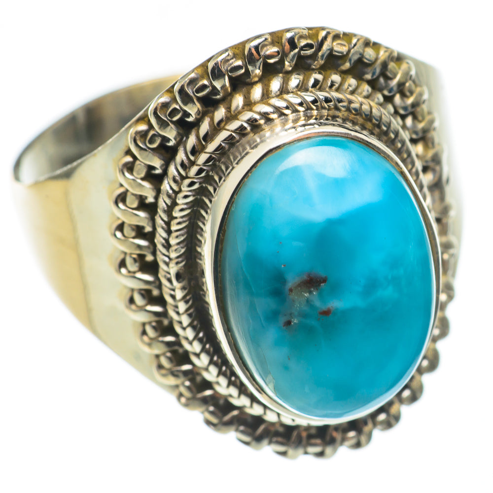 Larimar Rings handcrafted by Anasilvercos - RING68506