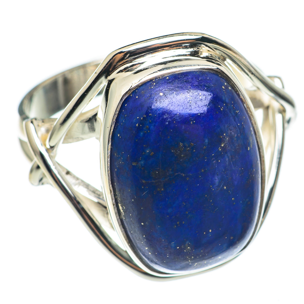 Lapis Lazuli Rings handcrafted by Anasilvercos - RING68509