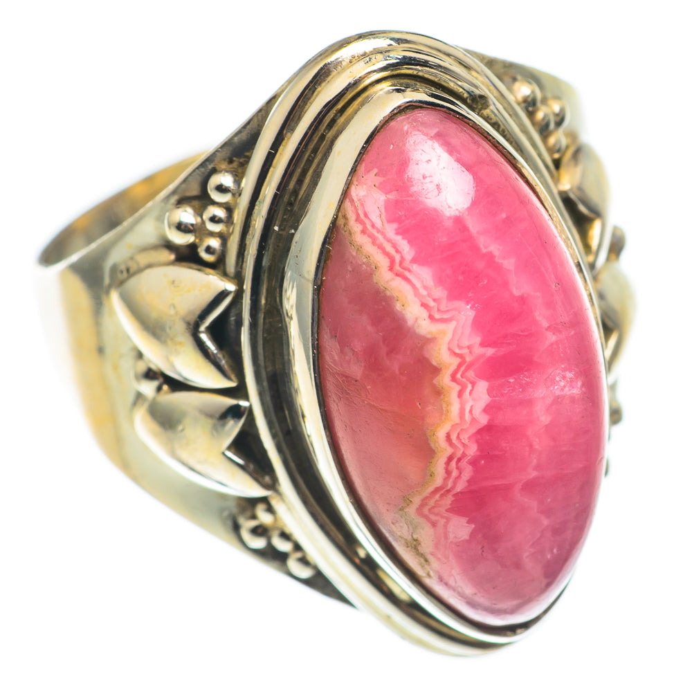 Rhodochrosite Rings handcrafted by Anasilvercos - RING68520