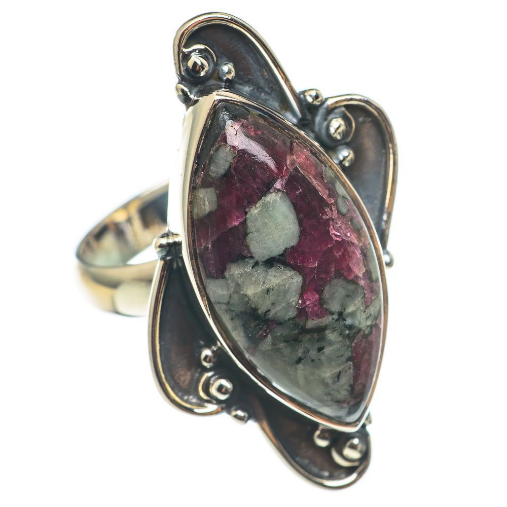Russian Eudialyte Rings handcrafted by Anasilvercos - RING68523