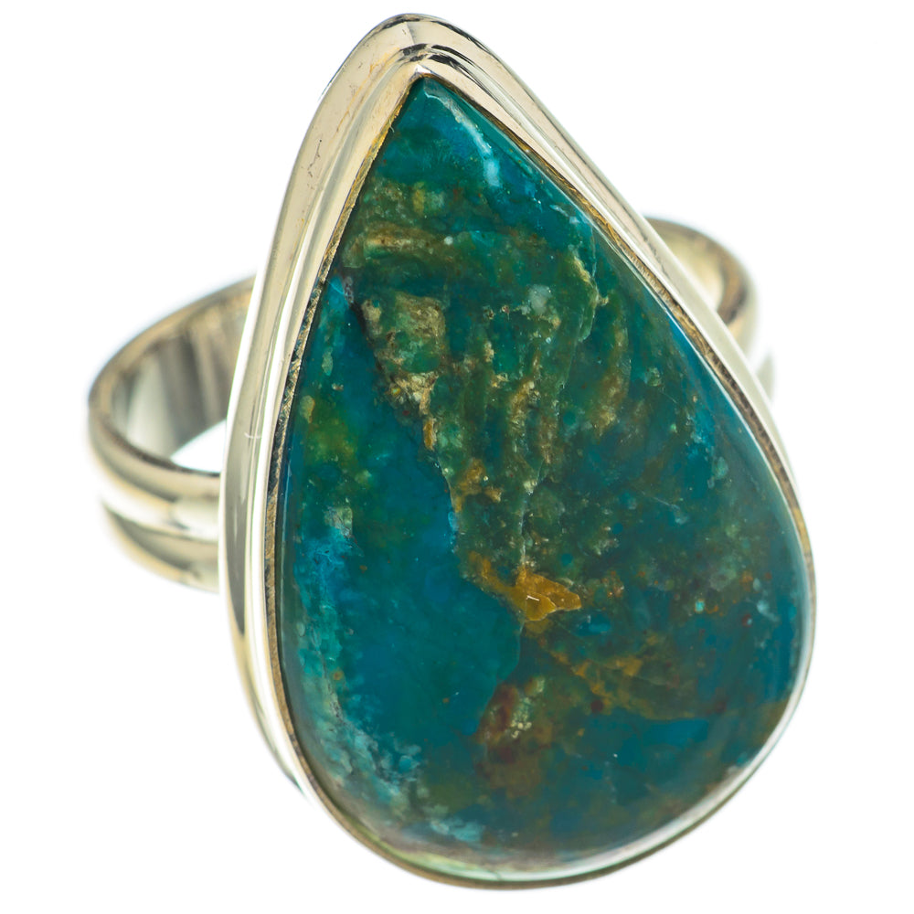 Chrysocolla Rings handcrafted by Anasilvercos - RING68537