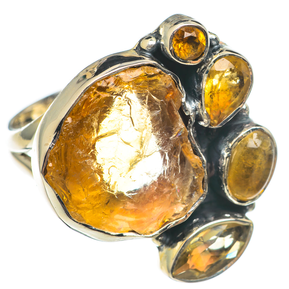 Citrine Rings handcrafted by Anasilvercos - RING68545