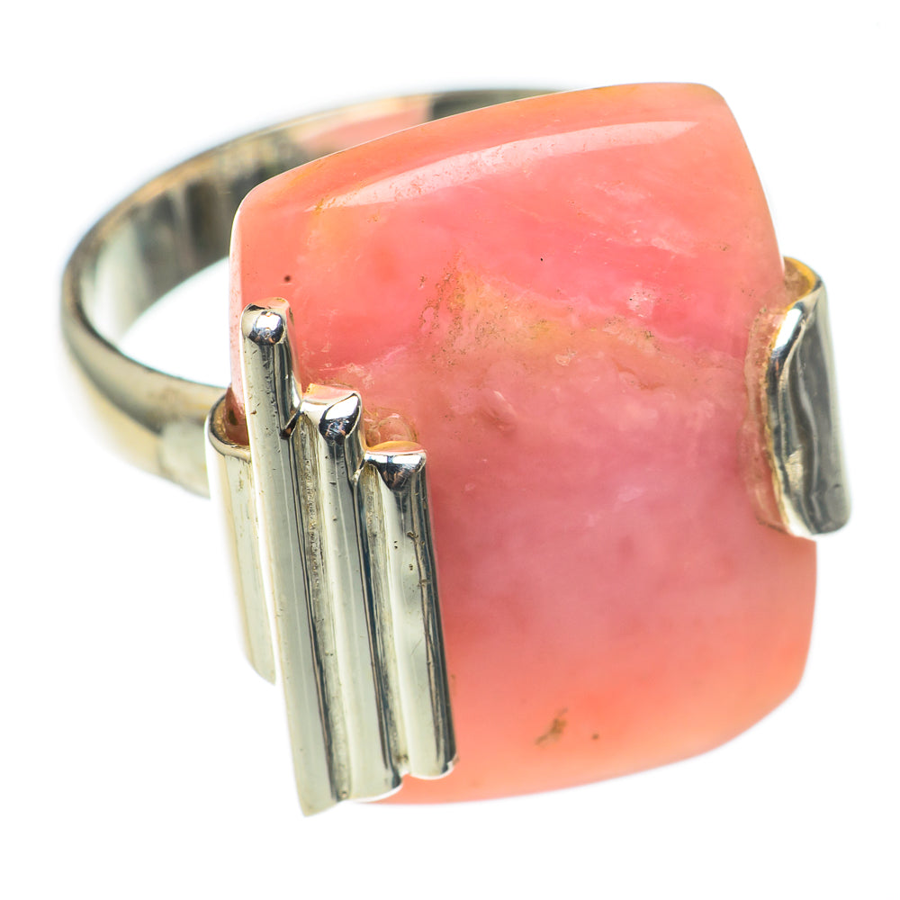Pink Opal Rings handcrafted by Anasilvercos - RING68548