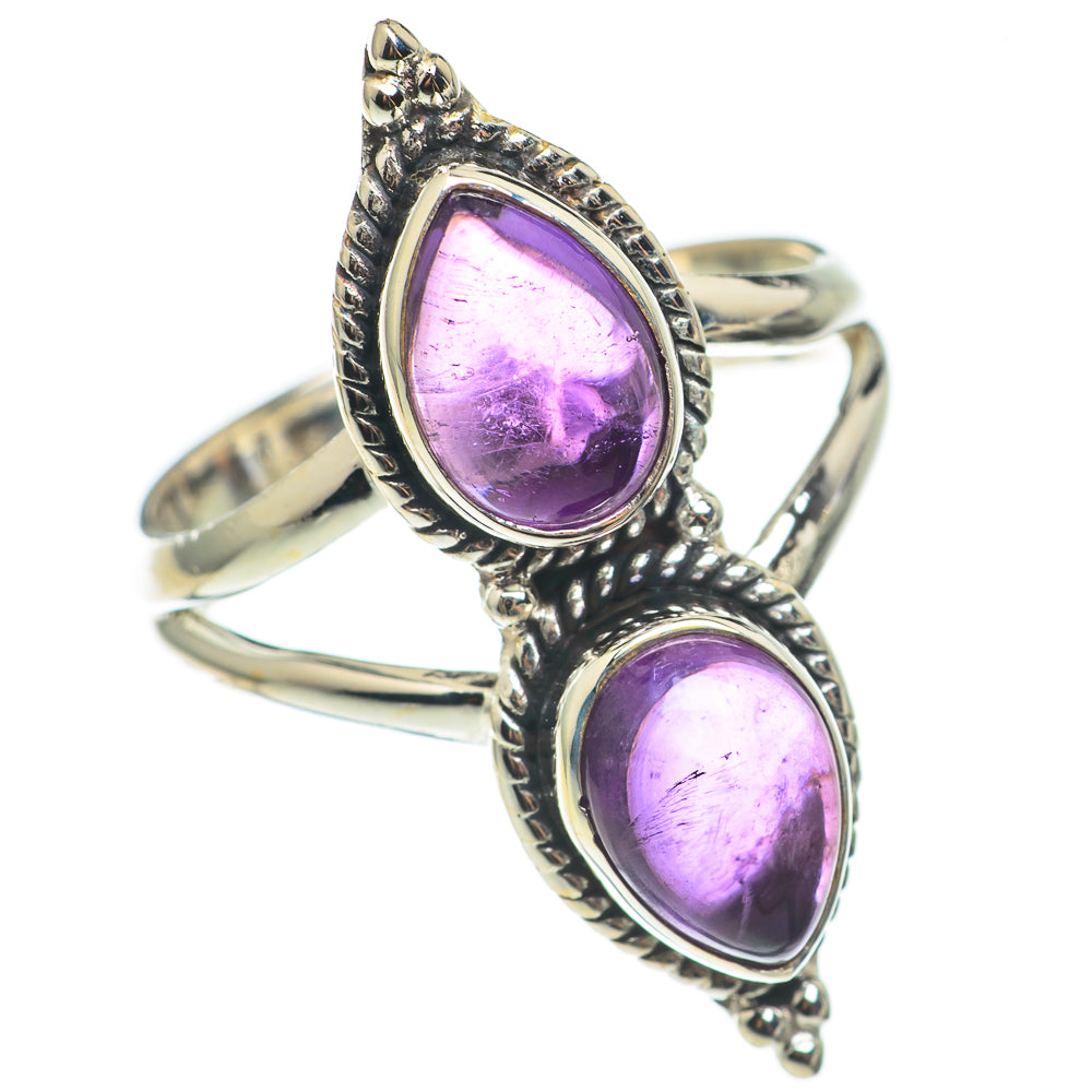 Amethyst Rings handcrafted by Anasilvercos - RING68552