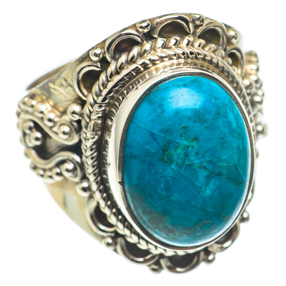Chrysocolla Rings handcrafted by Anasilvercos - RING68560