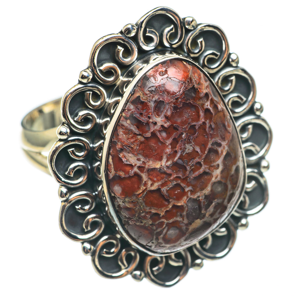 Dinosaur Bone Rings handcrafted by Anasilvercos - RING68569