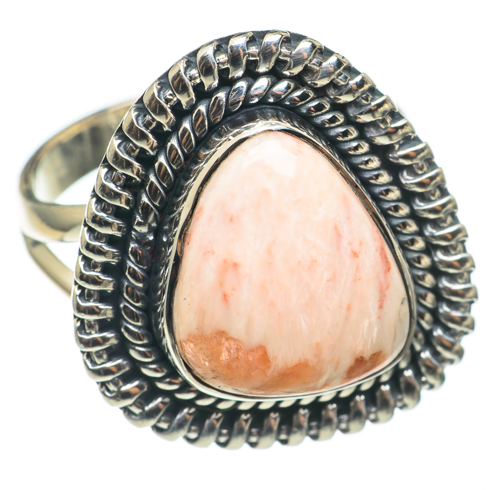 Scolecite Rings handcrafted by Anasilvercos - RING68573