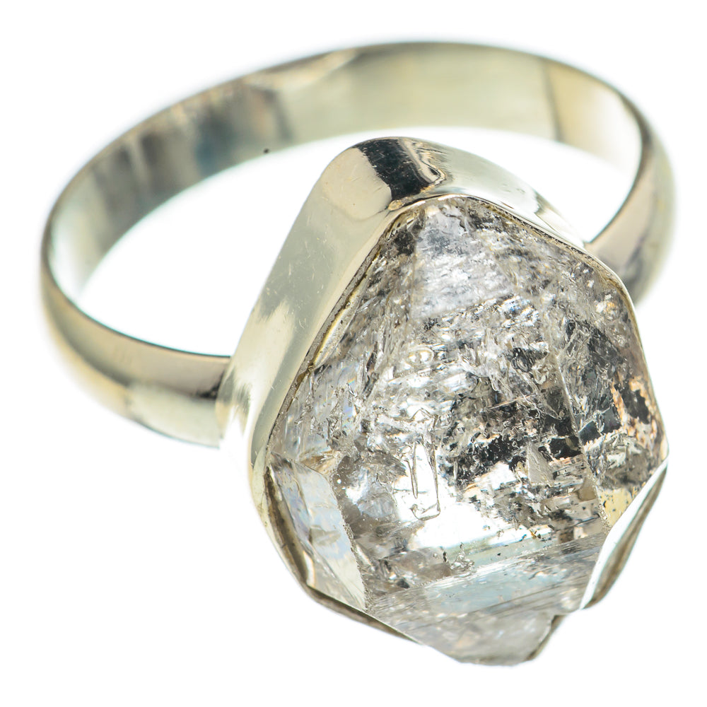 Herkimer Diamond Rings handcrafted by Anasilvercos - RING68585