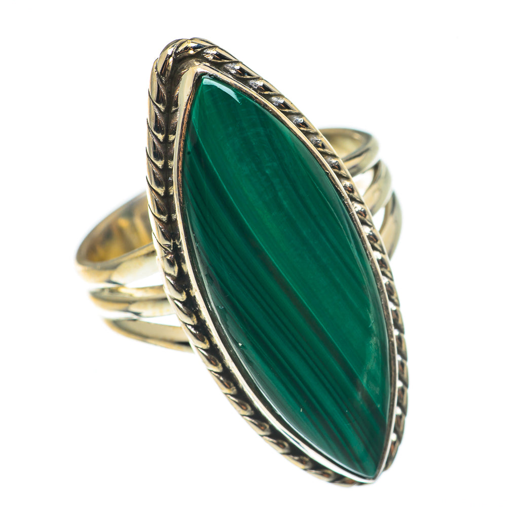 Malachite Rings handcrafted by Anasilvercos - RING68596