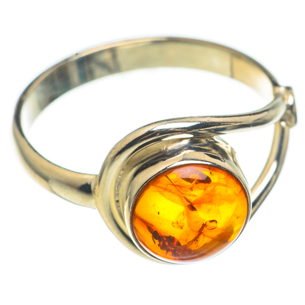 Baltic Amber Rings handcrafted by Anasilvercos - RING68602