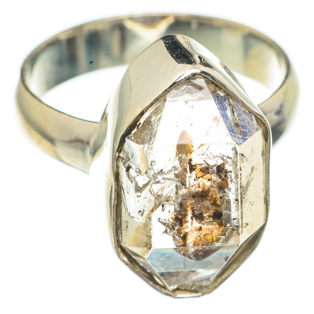 Herkimer Diamond Rings handcrafted by Anasilvercos - RING68616