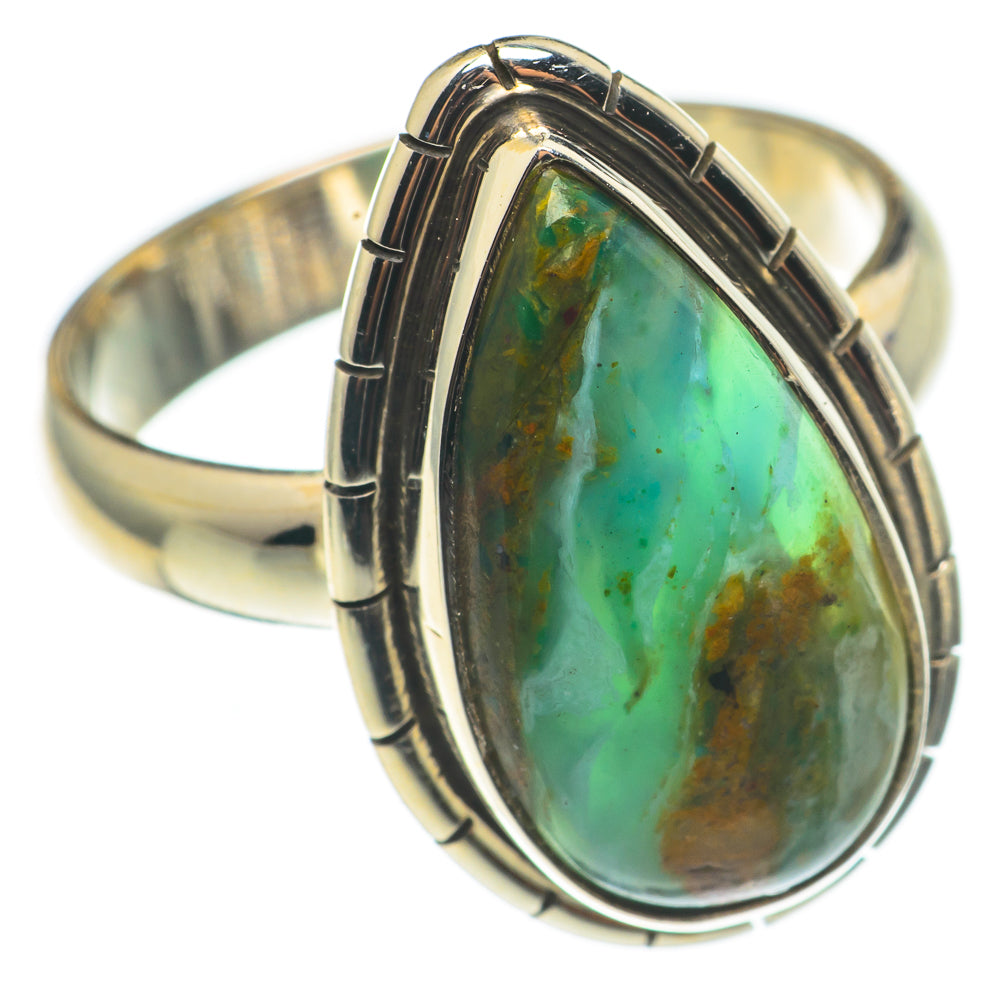 Peruvian Opal Rings handcrafted by Anasilvercos - RING68621