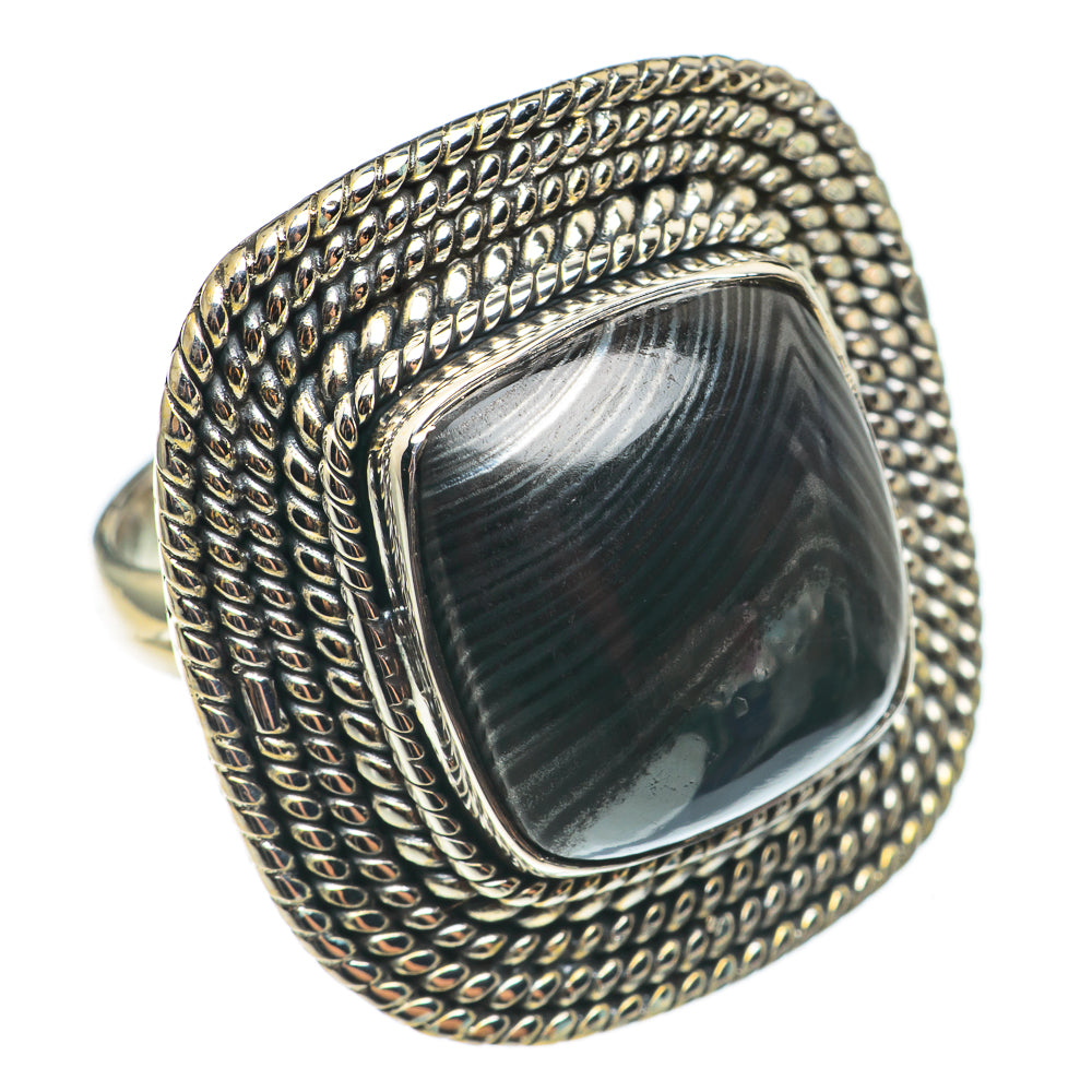 Psilomelane Rings handcrafted by Anasilvercos - RING68642