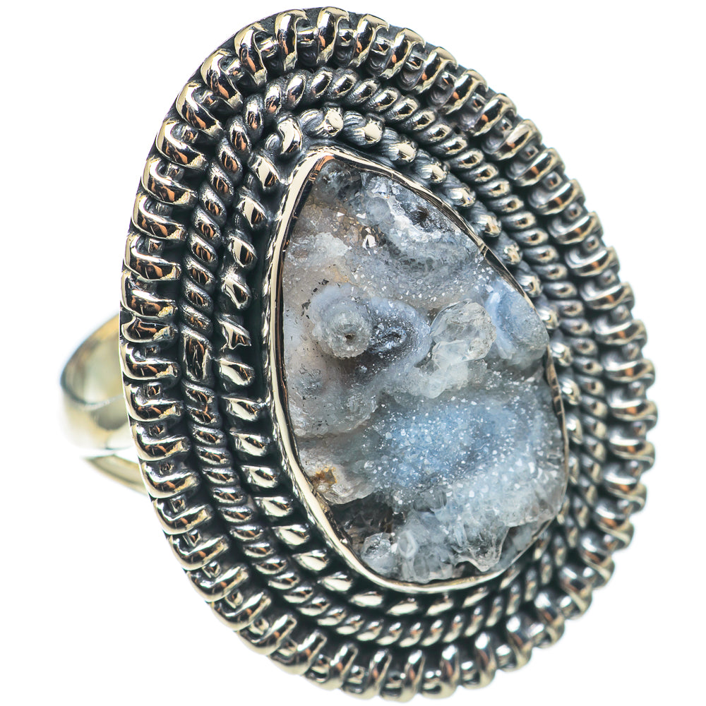 Desert Druzy Rings handcrafted by Anasilvercos - RING68652
