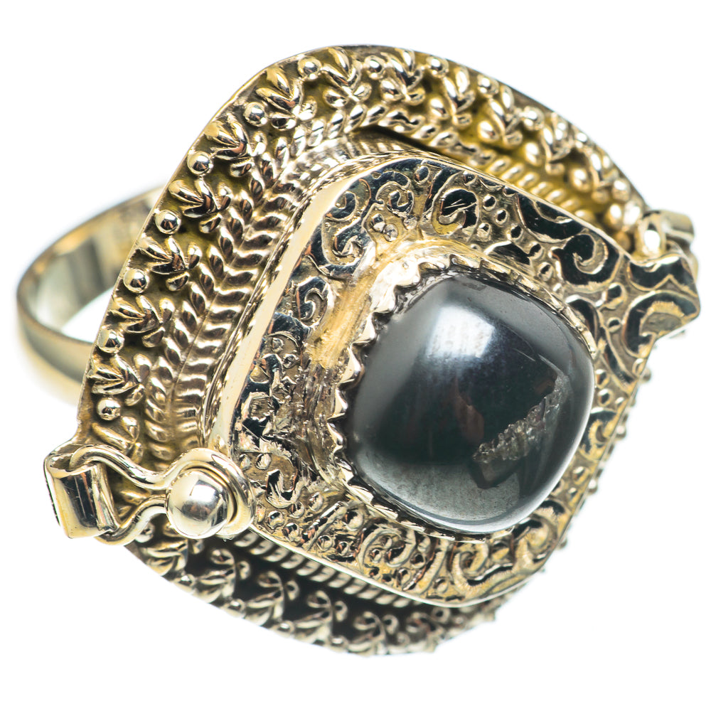 Hematite Rings handcrafted by Anasilvercos - RING68653