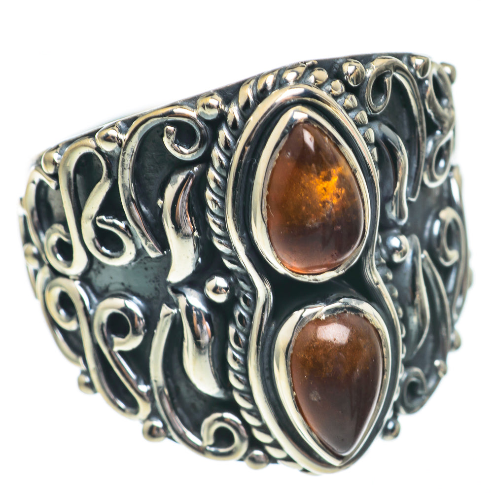 Baltic Amber Rings handcrafted by Anasilvercos - RING68687