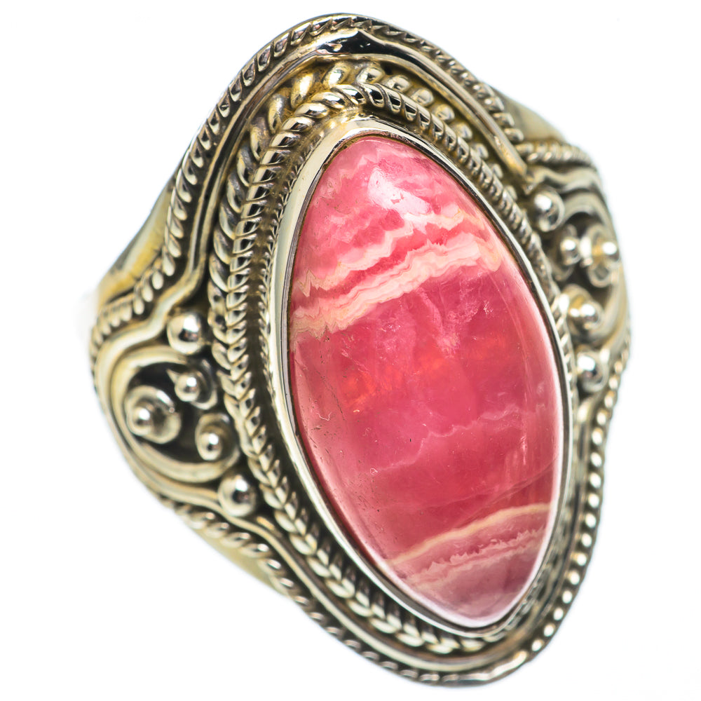 Rhodochrosite Rings handcrafted by Anasilvercos - RING68688