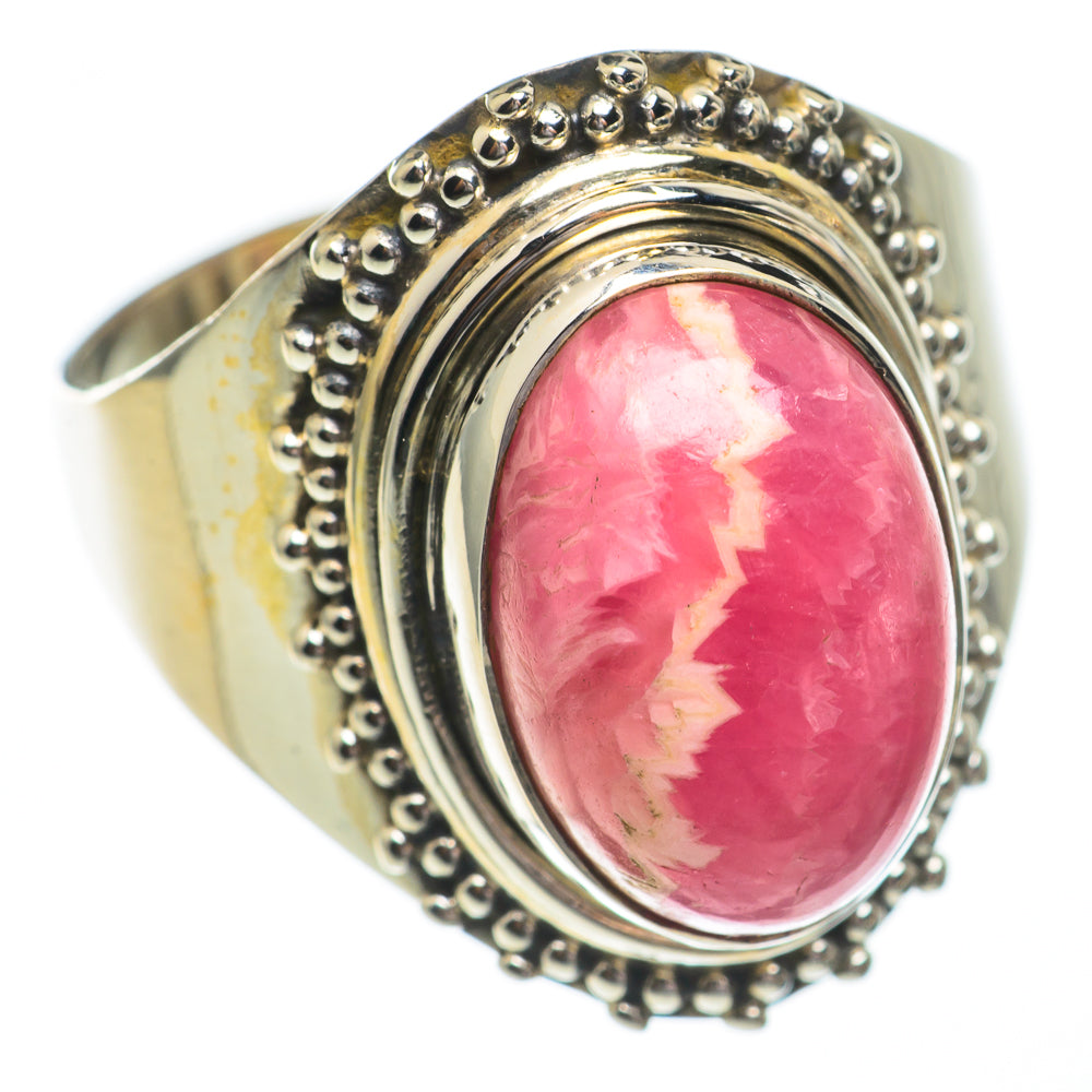 Rhodochrosite Rings handcrafted by Anasilvercos - RING68691