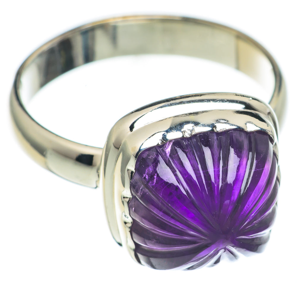 Amethyst Rings handcrafted by Anasilvercos - RING68697