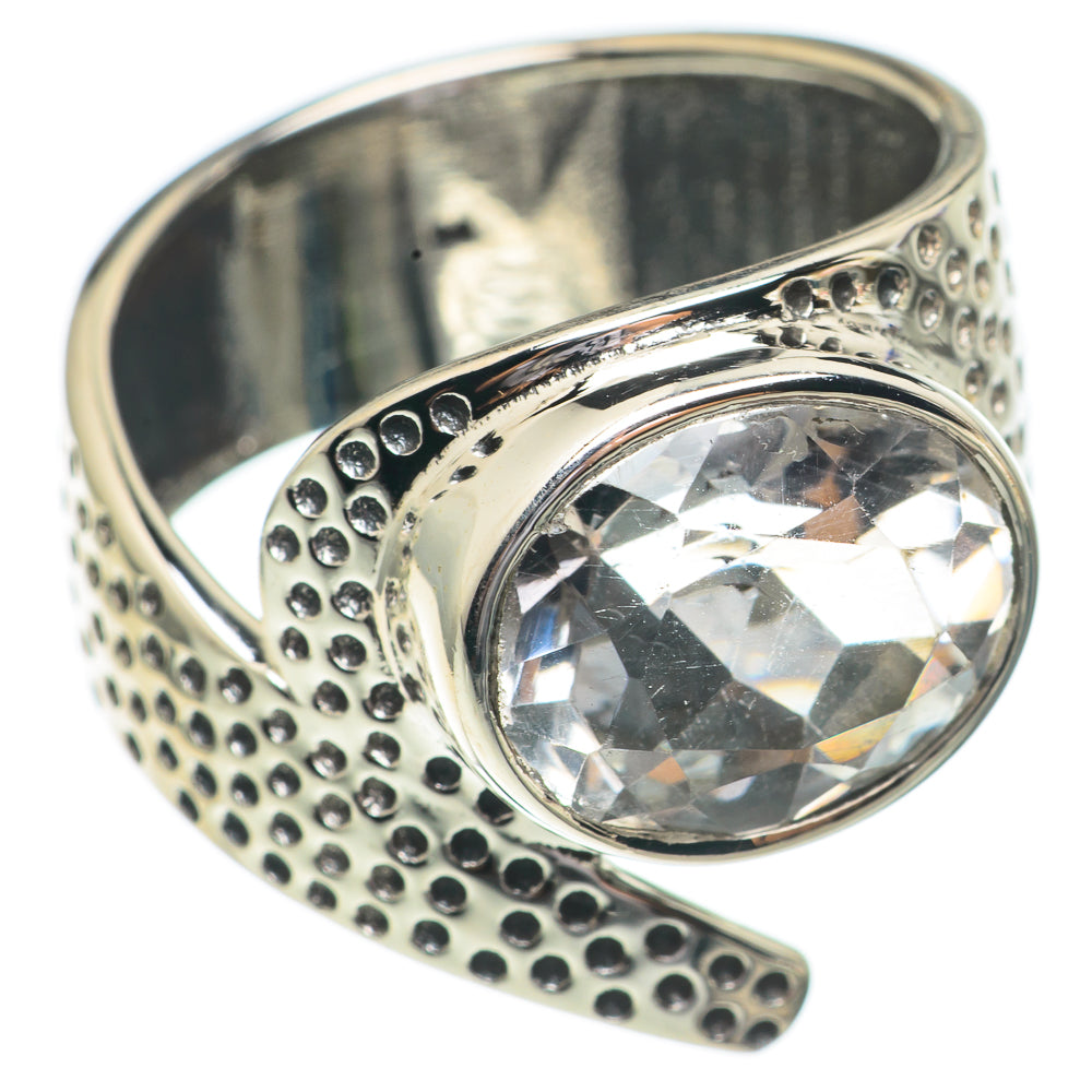 White Quartz Rings handcrafted by Anasilvercos - RING68705