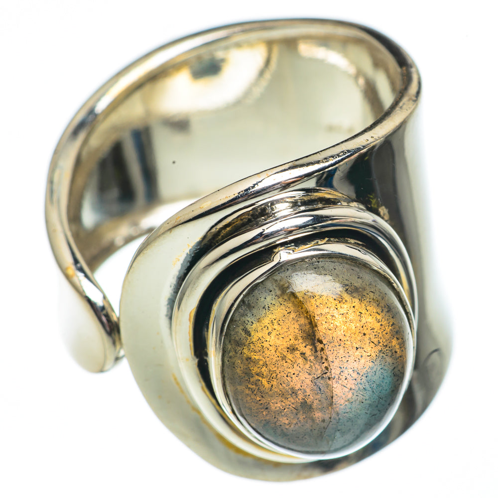 Labradorite Rings handcrafted by Anasilvercos - RING68710