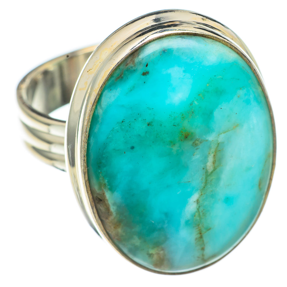 Peruvian Opal Rings handcrafted by Anasilvercos - RING68711