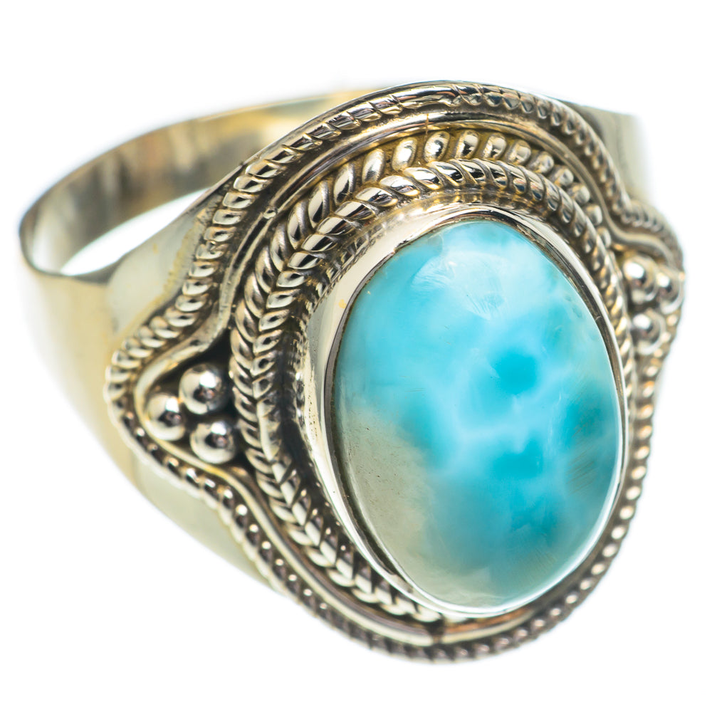 Larimar Rings handcrafted by Anasilvercos - RING68712