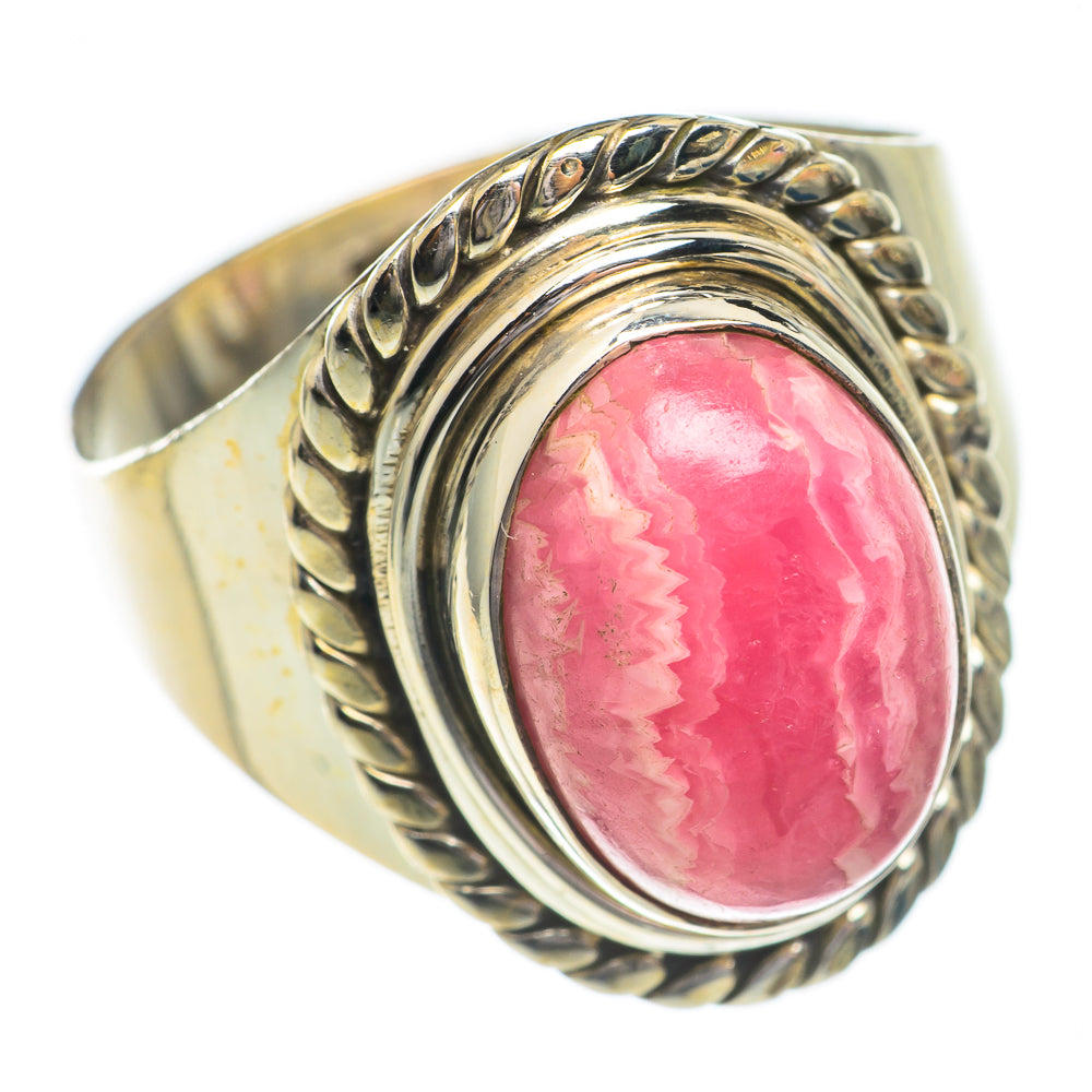 Rhodochrosite Rings handcrafted by Anasilvercos - RING68725