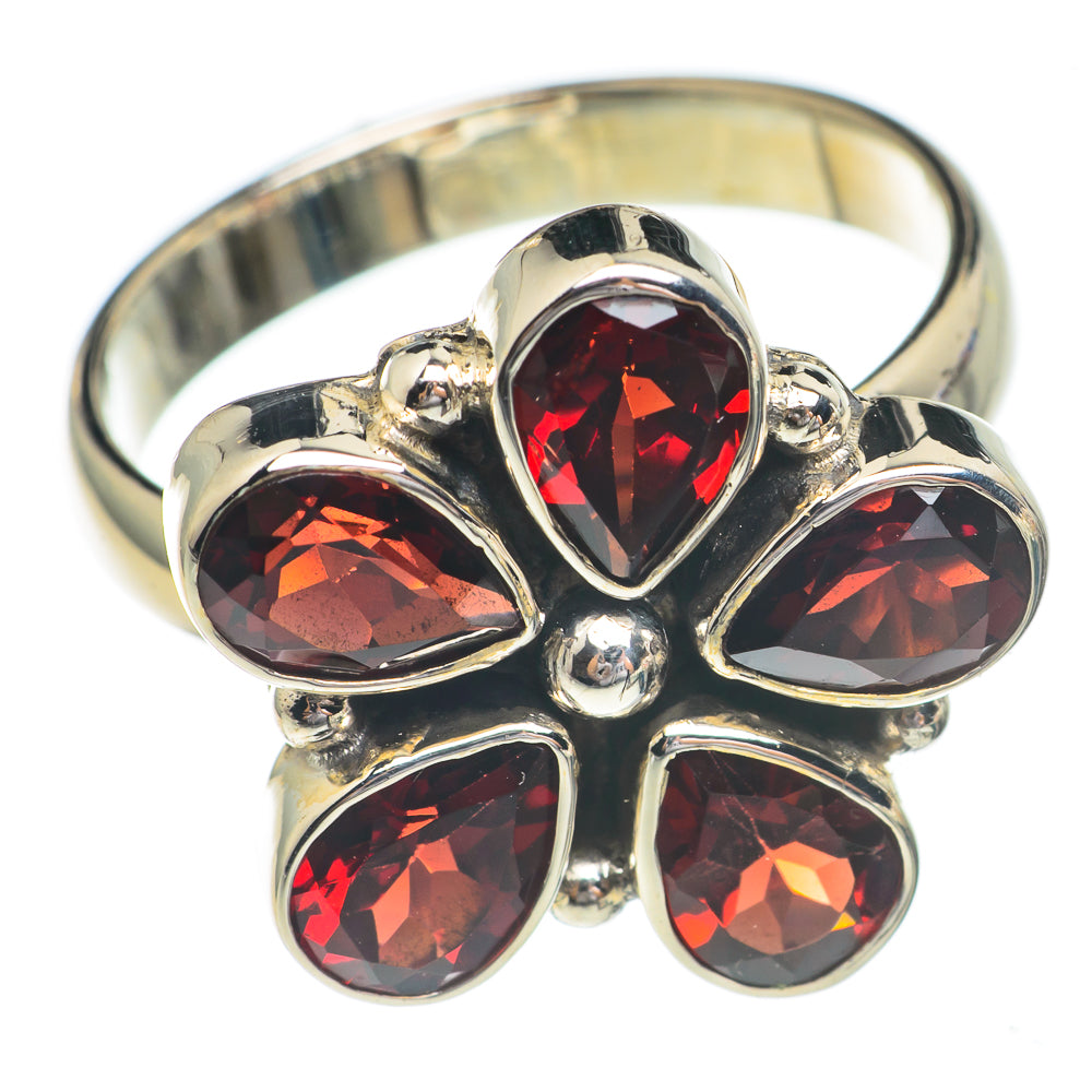 Garnet Rings handcrafted by Anasilvercos - RING68728