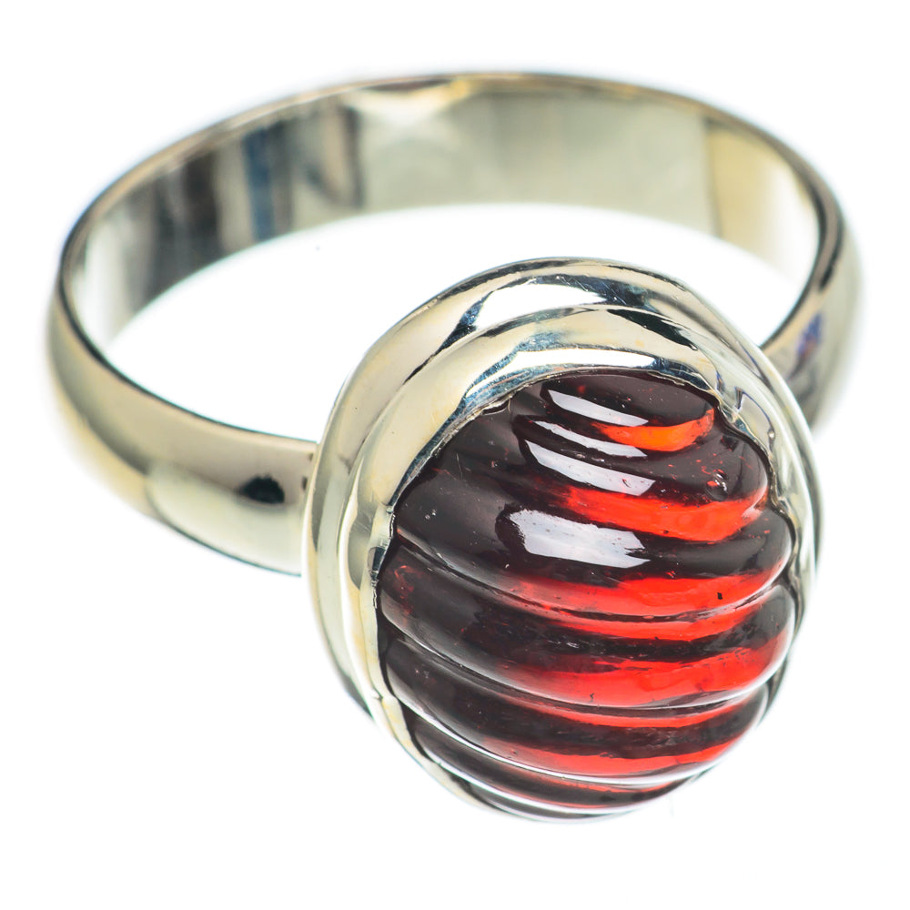Garnet Rings handcrafted by Anasilvercos - RING68729