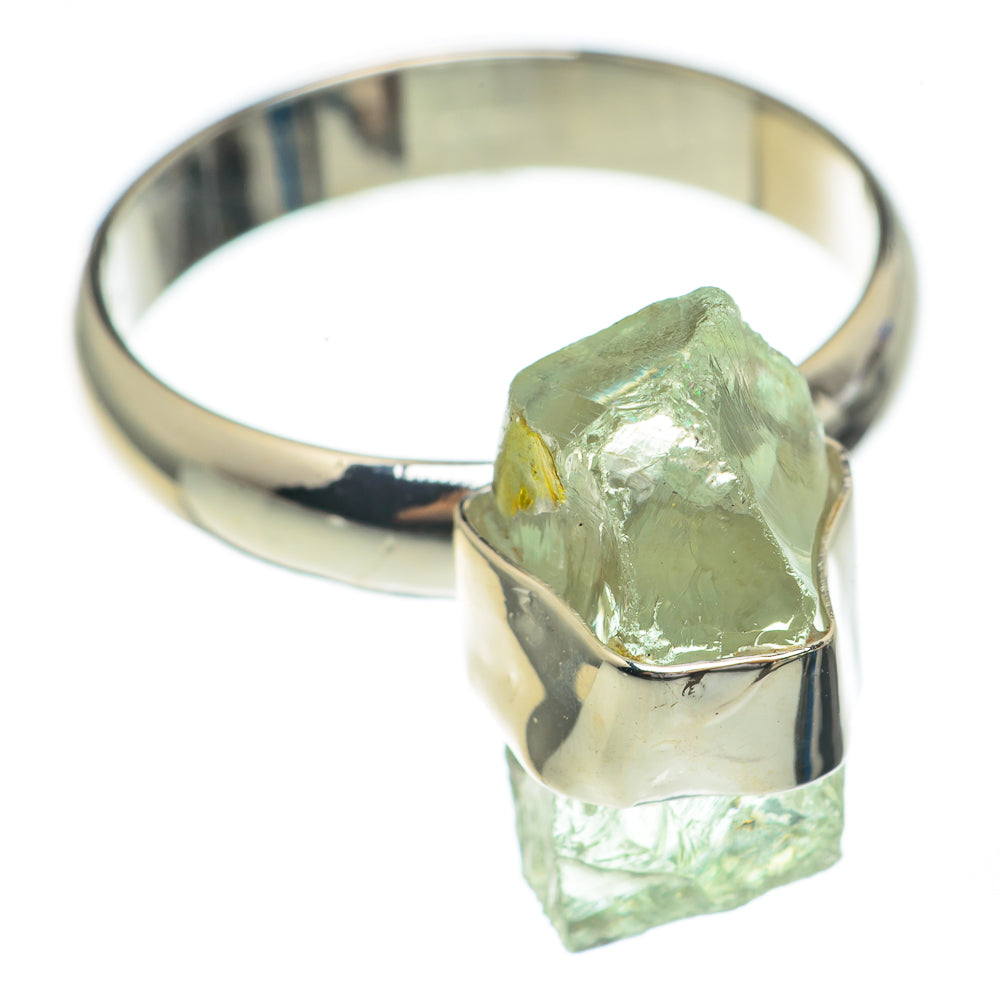 Prehnite Rings handcrafted by Anasilvercos - RING68749