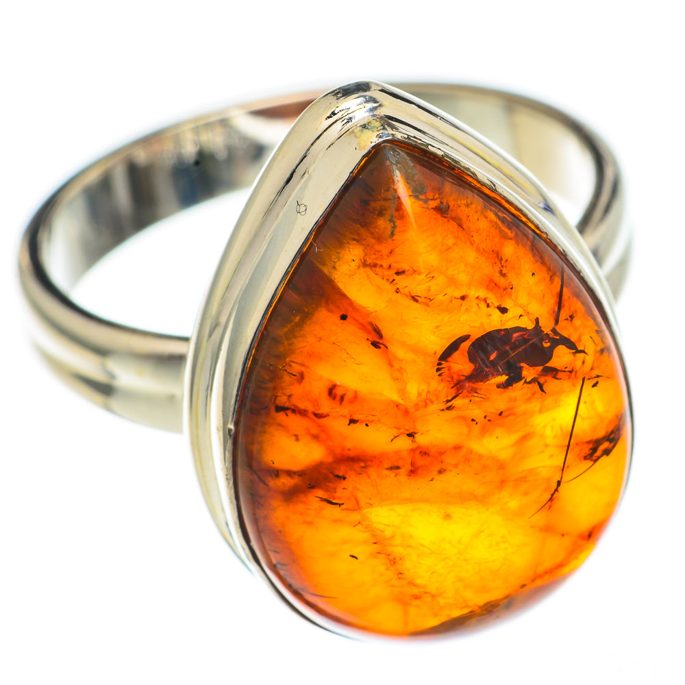Baltic Amber Rings handcrafted by Anasilvercos - RING68756