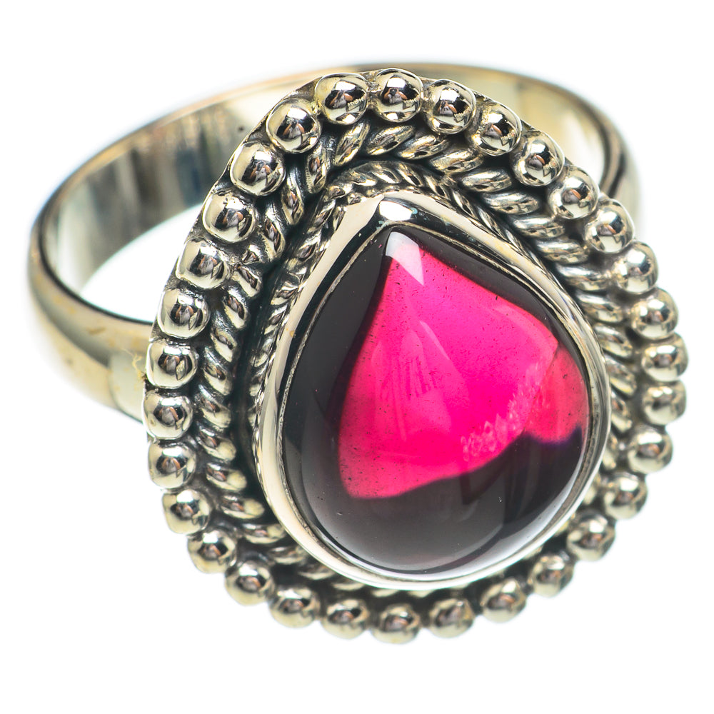 Garnet Rings handcrafted by Anasilvercos - RING68762