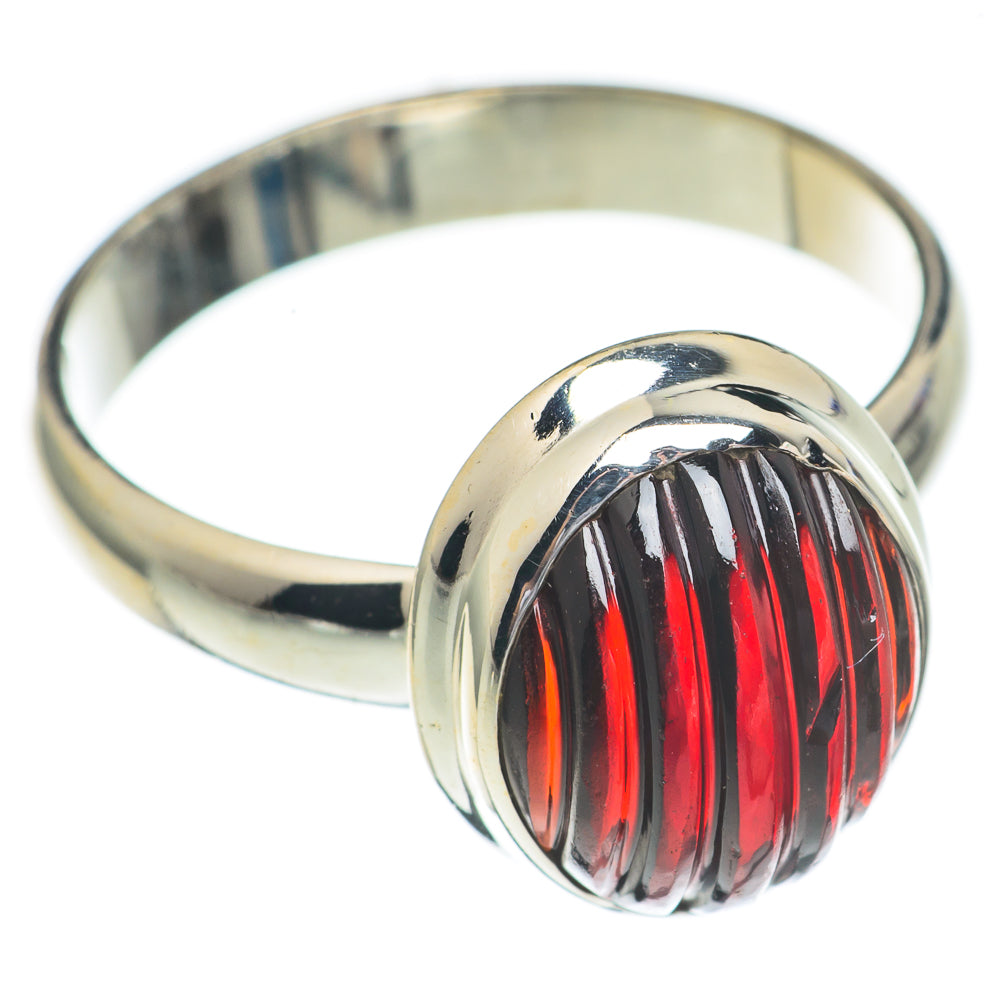 Garnet Rings handcrafted by Anasilvercos - RING68763
