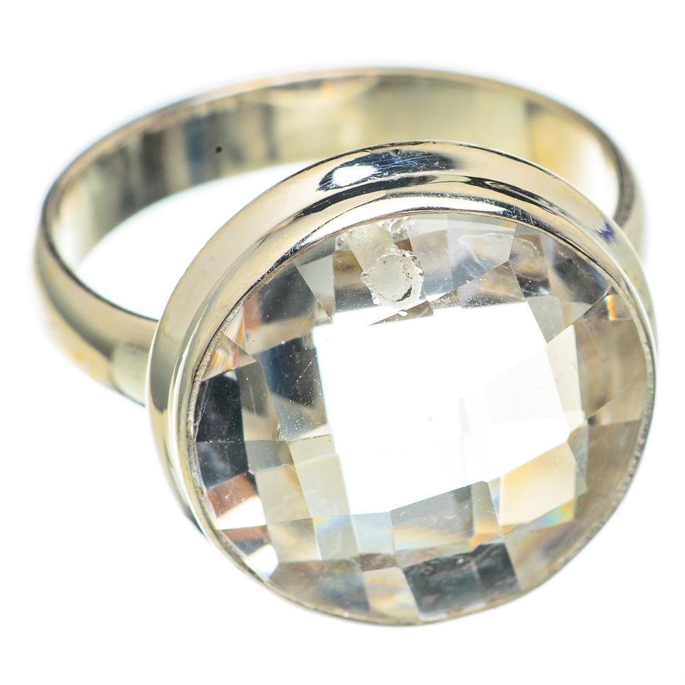 White Quartz Rings handcrafted by Anasilvercos - RING68769