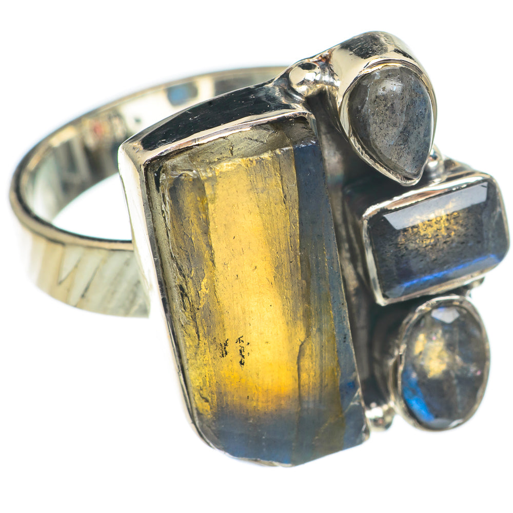 Labradorite Rings handcrafted by Anasilvercos - RING68778