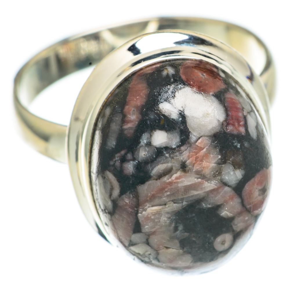 Crinoid Fossil Rings handcrafted by Anasilvercos - RING68817