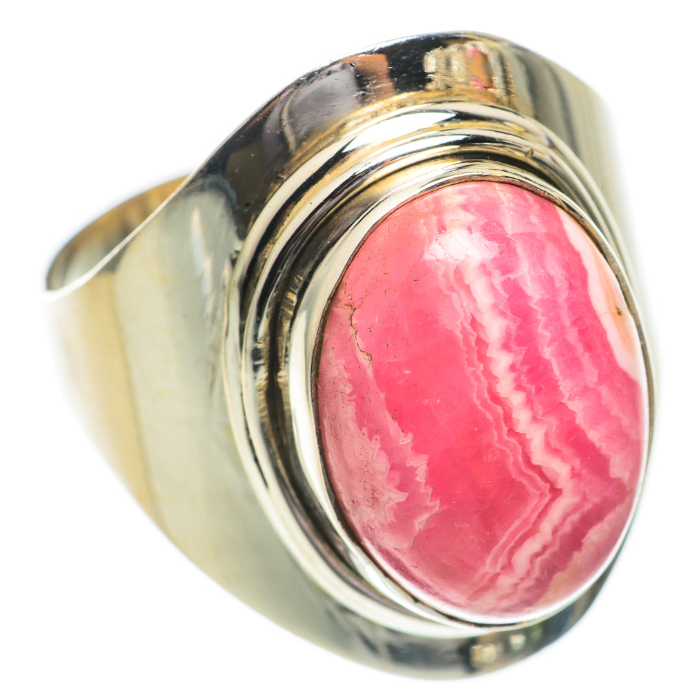 Rhodochrosite Rings handcrafted by Anasilvercos - RING68823