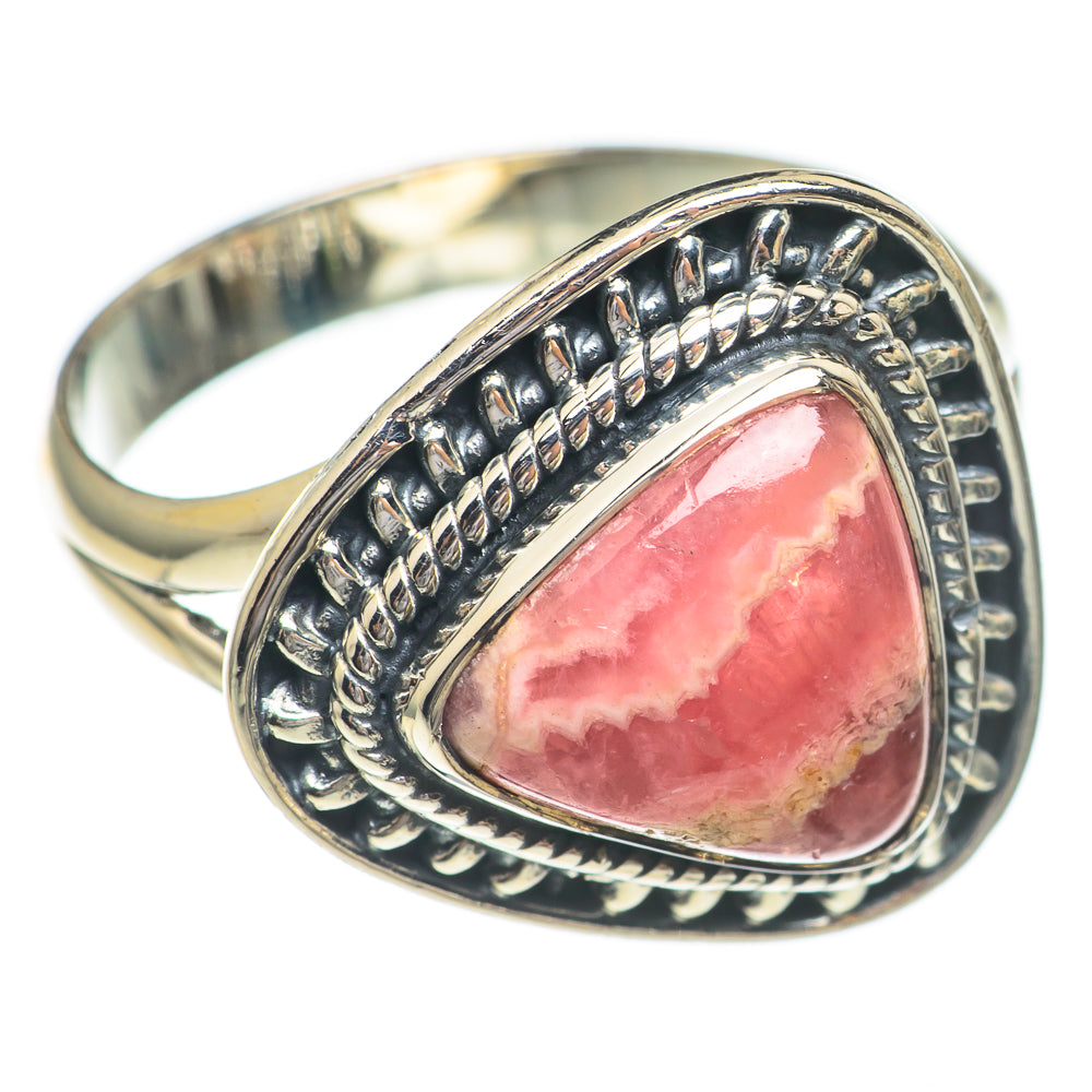 Rhodochrosite Rings handcrafted by Anasilvercos - RING68825