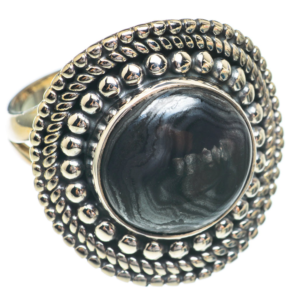 Psilomelane Rings handcrafted by Anasilvercos - RING68833 - Photo 2