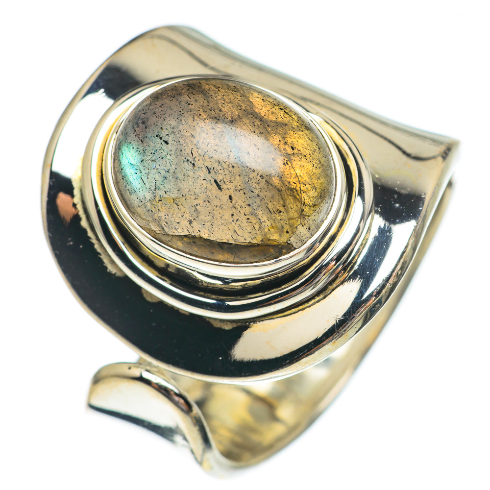 Labradorite Rings handcrafted by Anasilvercos - RING68846