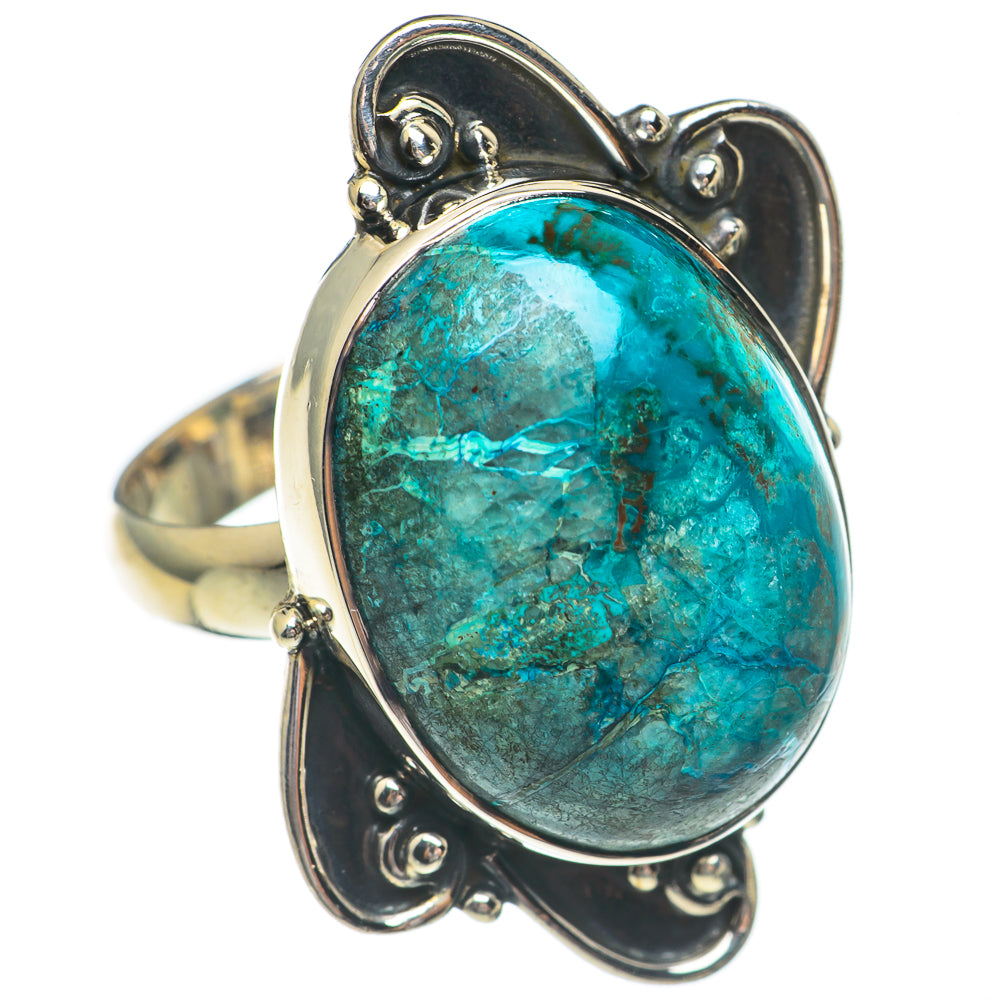 Chrysocolla Rings handcrafted by Anasilvercos - RING68871