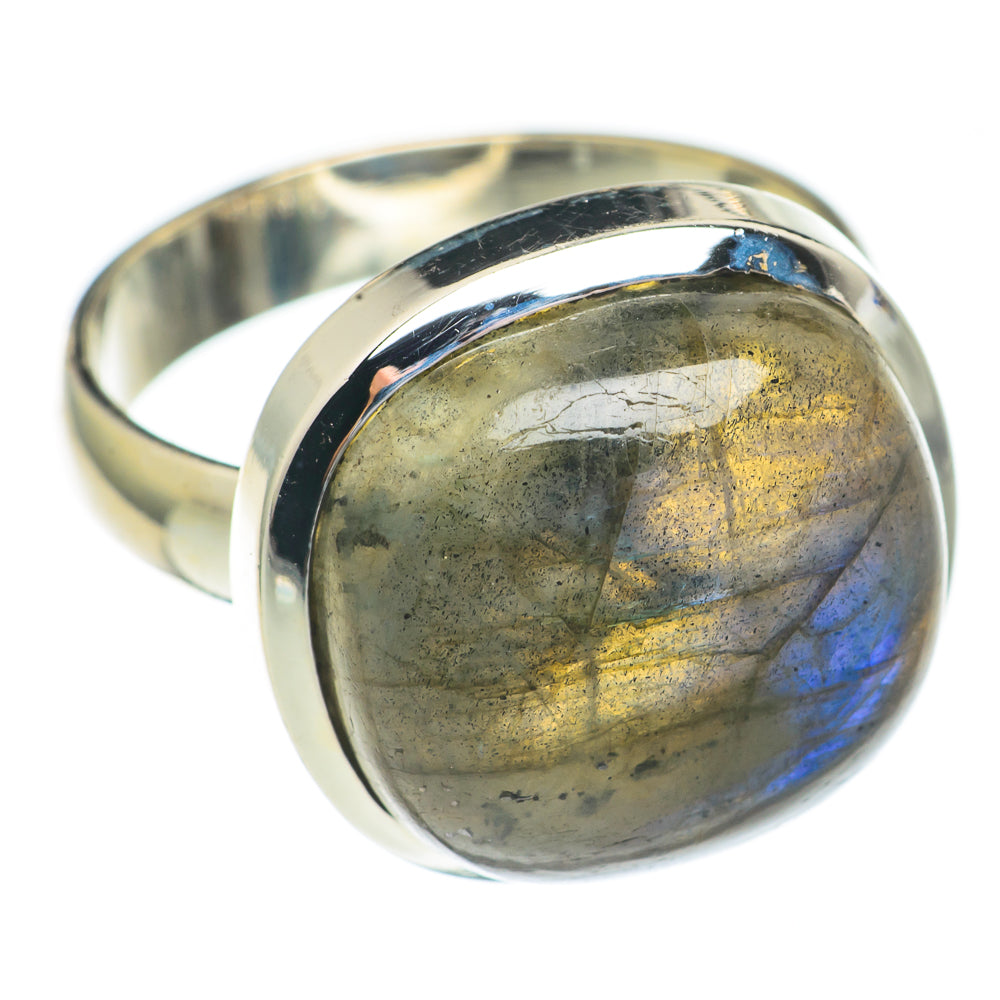 Labradorite Rings handcrafted by Anasilvercos - RING68873