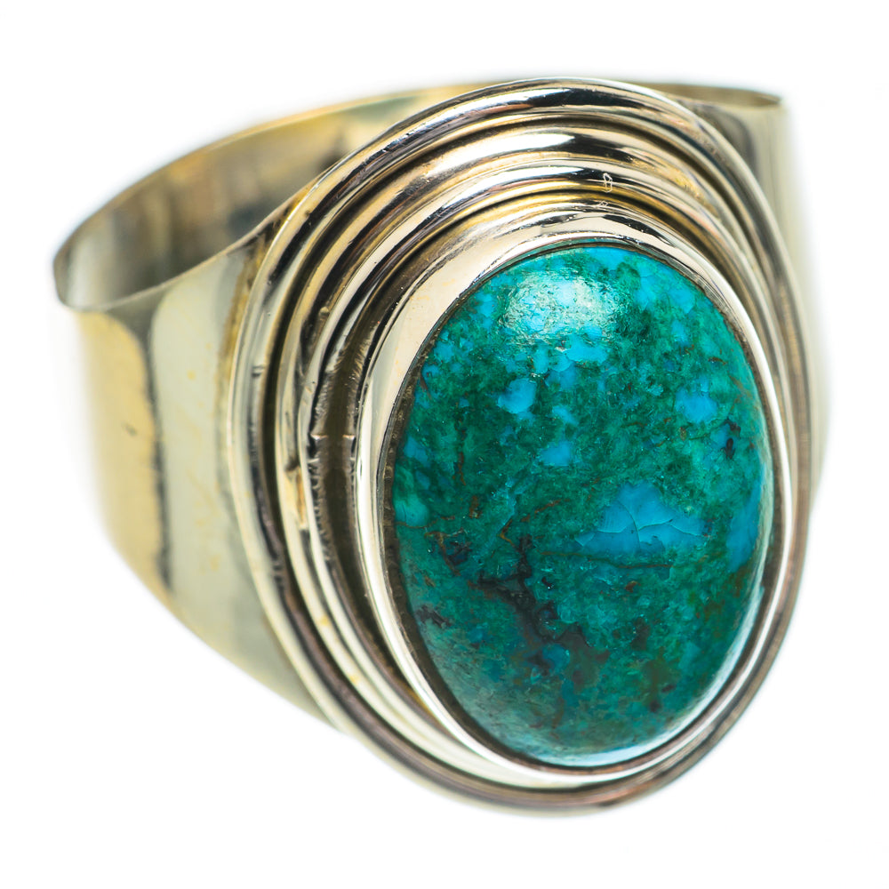 Chrysocolla Rings handcrafted by Anasilvercos - RING68876