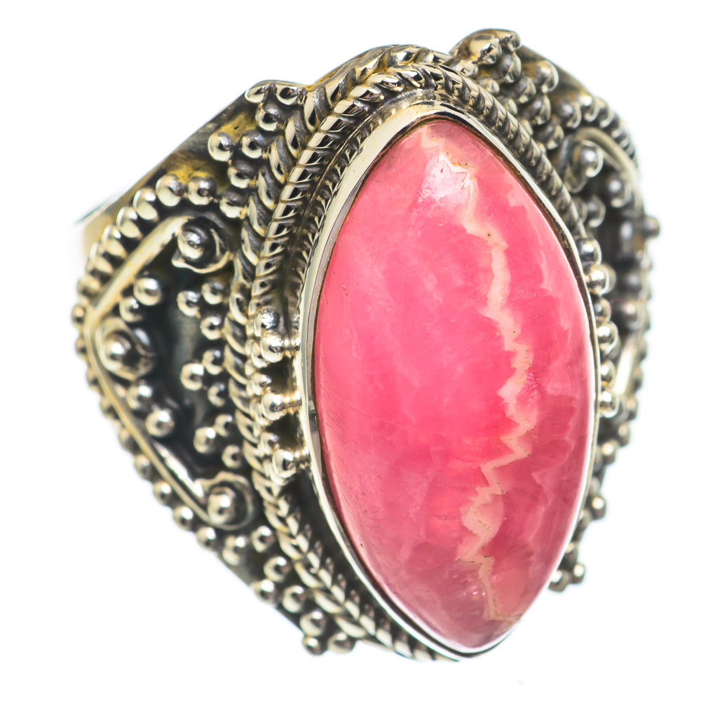 Rhodochrosite Rings handcrafted by Anasilvercos - RING68887