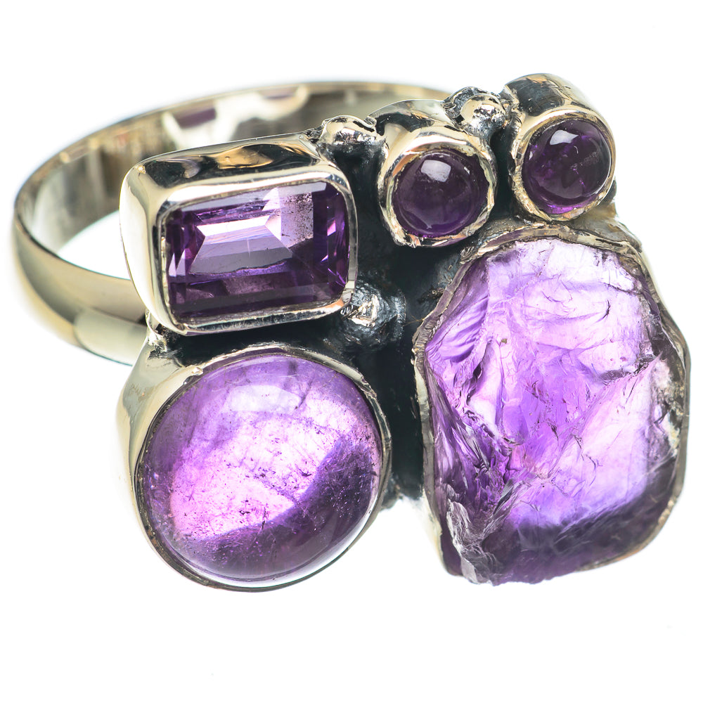 Amethyst Rings handcrafted by Anasilvercos - RING68890