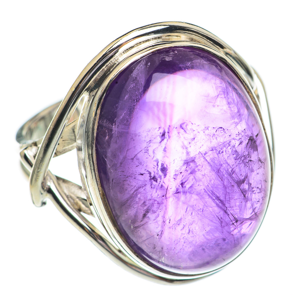 Amethyst Rings handcrafted by Anasilvercos - RING68892
