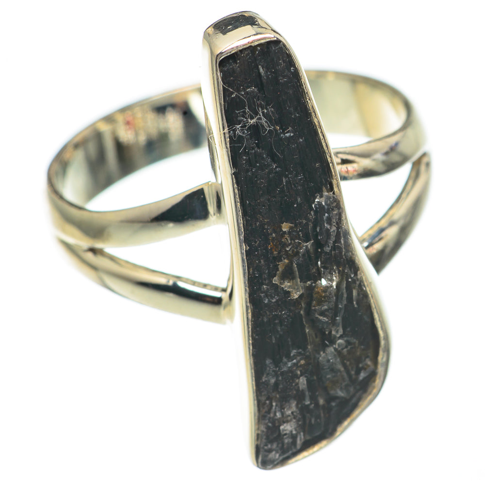 Black Tourmaline Rings handcrafted by Anasilvercos - RING68893