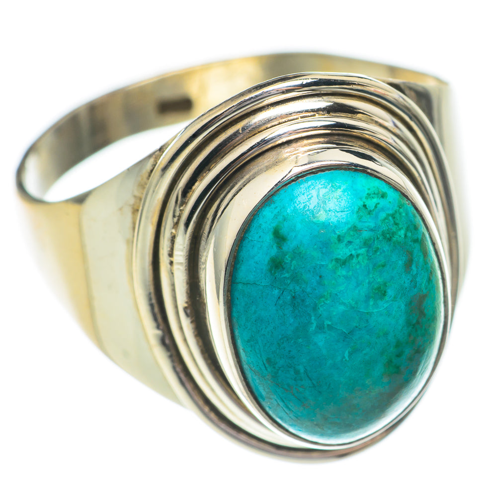Chrysocolla Rings handcrafted by Anasilvercos - RING68903